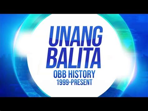 Unang Balita OBB History (1999.